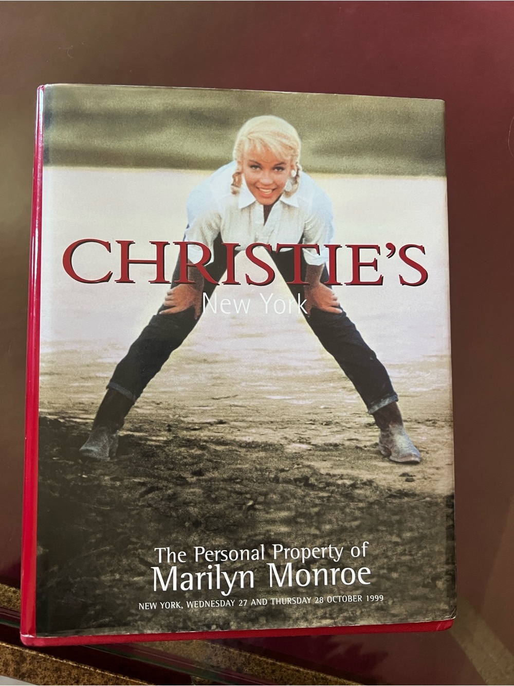 The Personal Property of Marilyn Monroe Christie’s Hardcover Book
